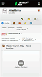 Mobile Screenshot of miasthma.deviantart.com