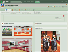 Tablet Screenshot of mohammed-design.deviantart.com