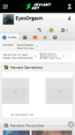 Mobile Screenshot of eyesorgasm.deviantart.com