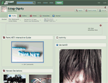 Tablet Screenshot of eulogy-dignity.deviantart.com