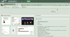 Desktop Screenshot of metarlfunkyman123.deviantart.com