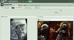 Desktop Screenshot of duncanfraser.deviantart.com