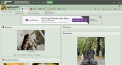 Desktop Screenshot of nightlordtw.deviantart.com