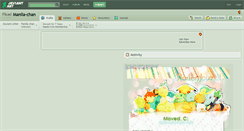 Desktop Screenshot of manila-chan.deviantart.com