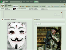 Tablet Screenshot of ncpuddin.deviantart.com
