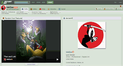 Desktop Screenshot of inkizee.deviantart.com