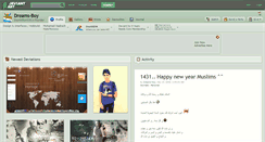 Desktop Screenshot of dreams-boy.deviantart.com