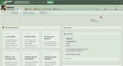 Desktop Screenshot of gabrius.deviantart.com