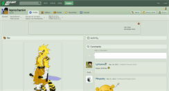 Desktop Screenshot of leprechan64.deviantart.com