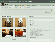Tablet Screenshot of flocool.deviantart.com