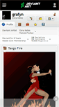 Mobile Screenshot of grafyn.deviantart.com