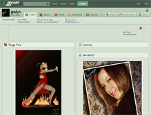 Tablet Screenshot of grafyn.deviantart.com