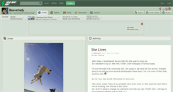 Desktop Screenshot of beaverlady.deviantart.com