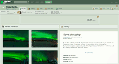 Desktop Screenshot of icelander66.deviantart.com