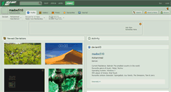 Desktop Screenshot of madoo510.deviantart.com