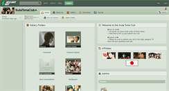Desktop Screenshot of ikutatomaclub.deviantart.com