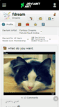 Mobile Screenshot of fdream.deviantart.com