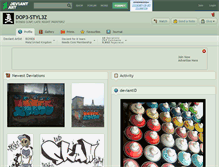 Tablet Screenshot of dop3-styl3z.deviantart.com