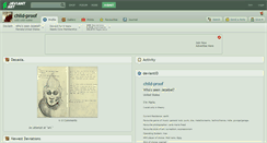Desktop Screenshot of child-proof.deviantart.com