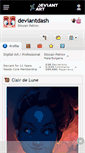 Mobile Screenshot of deviantdash.deviantart.com