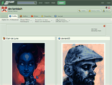 Tablet Screenshot of deviantdash.deviantart.com