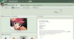 Desktop Screenshot of chissy.deviantart.com