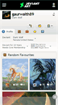 Mobile Screenshot of gaurwaith89.deviantart.com