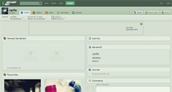 Desktop Screenshot of car0o.deviantart.com