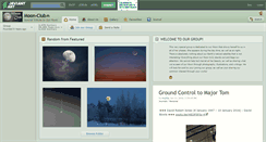 Desktop Screenshot of moon-club.deviantart.com