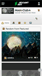 Mobile Screenshot of moon-club.deviantart.com