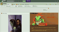 Desktop Screenshot of mimoly.deviantart.com
