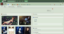 Desktop Screenshot of j11v8.deviantart.com