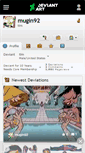 Mobile Screenshot of mugin92.deviantart.com