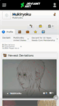 Mobile Screenshot of mukiryoku.deviantart.com