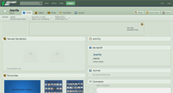 Desktop Screenshot of jeaniia.deviantart.com