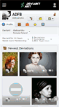 Mobile Screenshot of adfb.deviantart.com