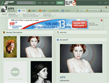 Tablet Screenshot of adfb.deviantart.com