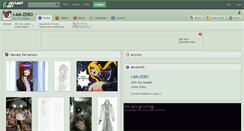 Desktop Screenshot of i-am-zero.deviantart.com