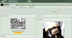 Desktop Screenshot of mhdraper.deviantart.com