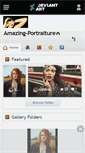 Mobile Screenshot of amazing-portraiture.deviantart.com