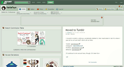 Desktop Screenshot of kaidafaye.deviantart.com