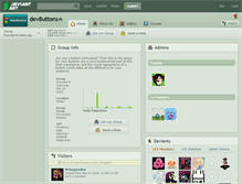 Tablet Screenshot of devbuttons.deviantart.com