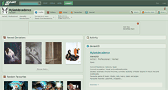Desktop Screenshot of mylastdecadence.deviantart.com
