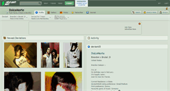 Desktop Screenshot of dolcemorte.deviantart.com