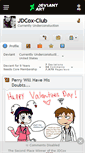 Mobile Screenshot of jdcox-club.deviantart.com