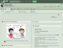 Tablet Screenshot of jdcox-club.deviantart.com