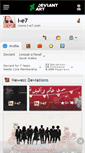 Mobile Screenshot of l-e7.deviantart.com