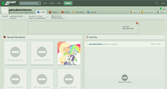 Desktop Screenshot of pancakemckennz.deviantart.com