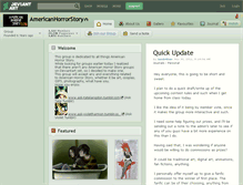 Tablet Screenshot of americanhorrorstory.deviantart.com