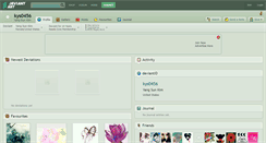 Desktop Screenshot of kys0456.deviantart.com